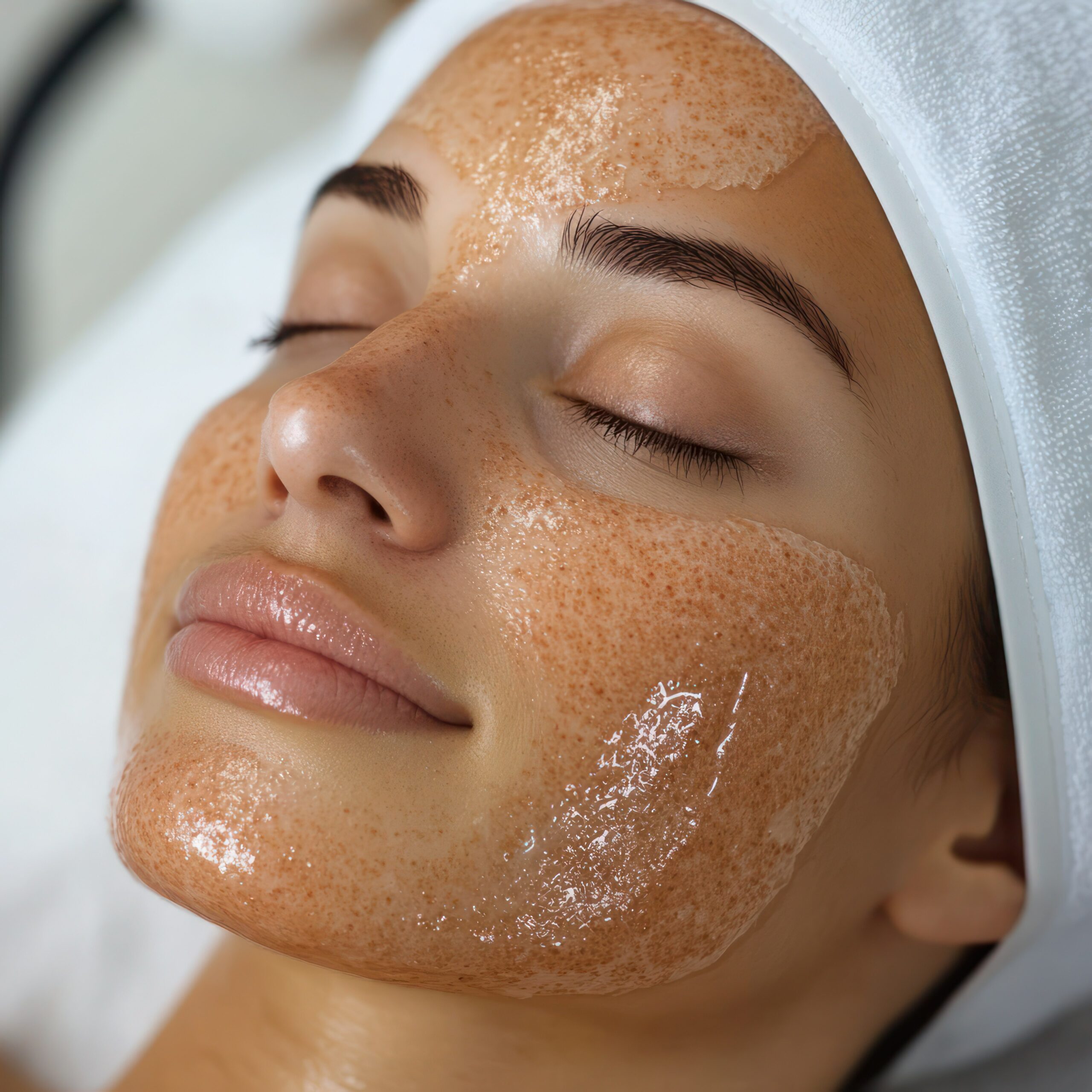Chemical peel process for hyperpigmentation removal